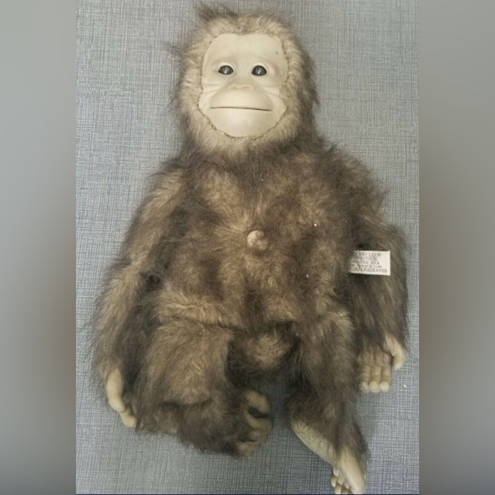 Poor Senario Llc Battery Operated Interactive Monkey Toy Used As Is Some Damage
